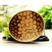 Handmade oak wood trinket bowl for sale